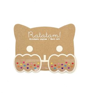 Sticker ongles coeurs – Multico