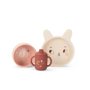 MOULIN ROTY – Set vaisselle Silicone – Après la Pluie