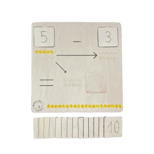 Jeu de mathématiques - Les soustractions