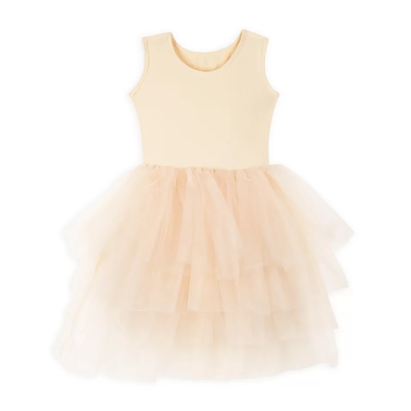 Robe tutu 2/4ans – Abricot – Image 7