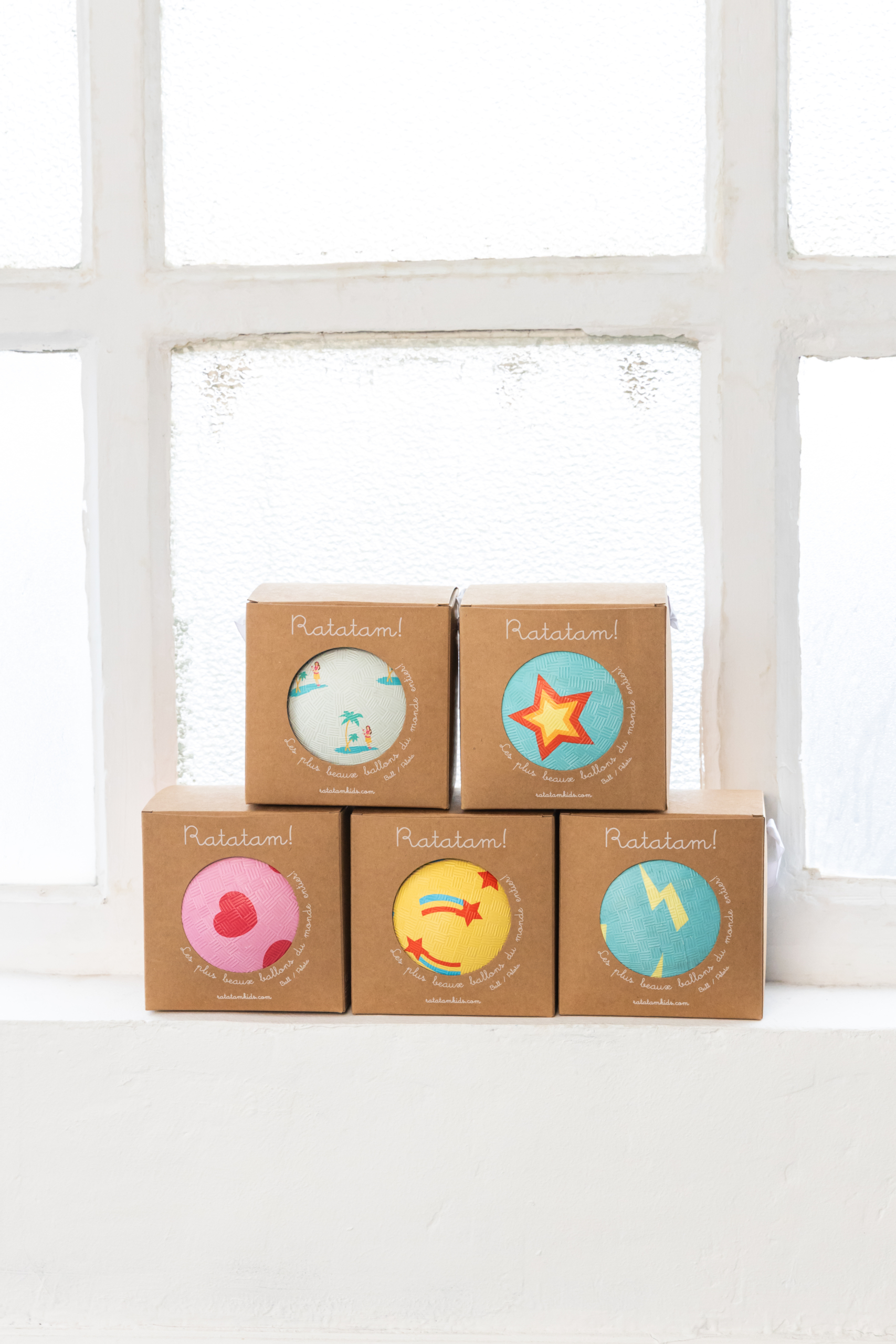 Petit Ballon Coeurs 12 cm – Rose – Image 9