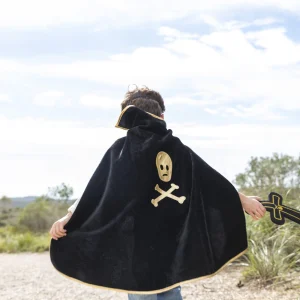 Kit pirate velours or – noir