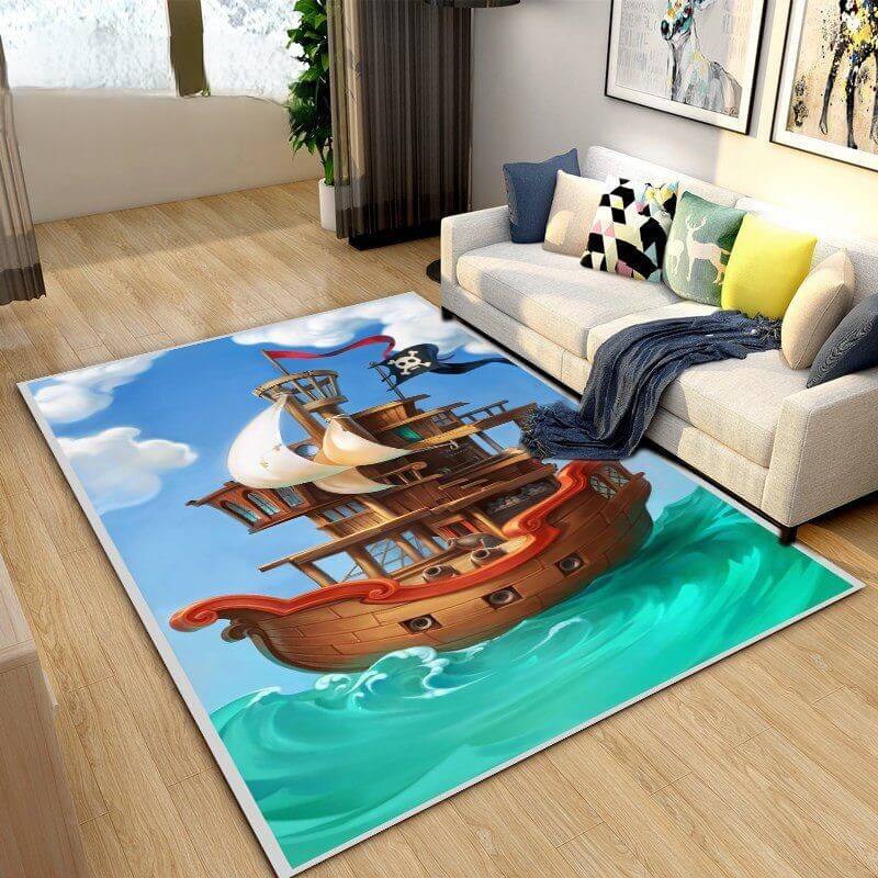 Tapis pirate chambre de garçon – Image 6