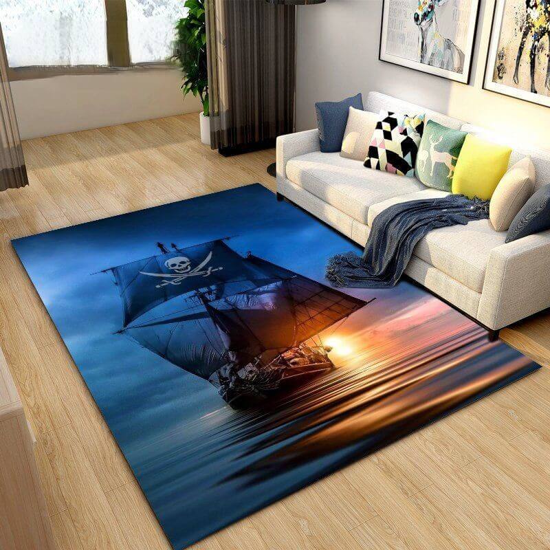 Tapis pirate chambre de garçon – Image 3