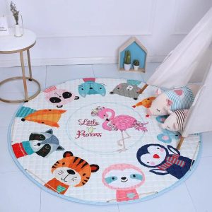 Grand tapis de jeu sac de rangement