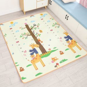 Grand tapis de jeux pour bébé en mousse