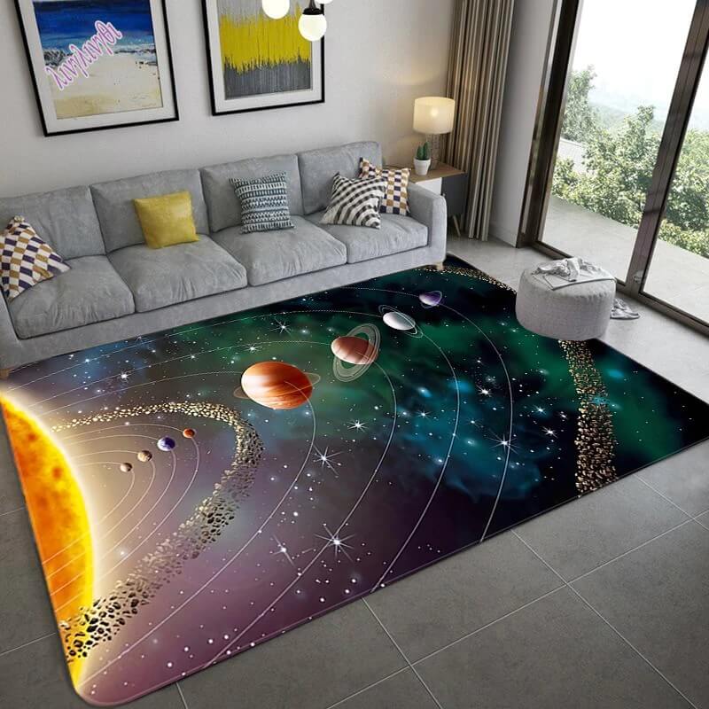 Tapis planète pour chambre de garçon – Image 3