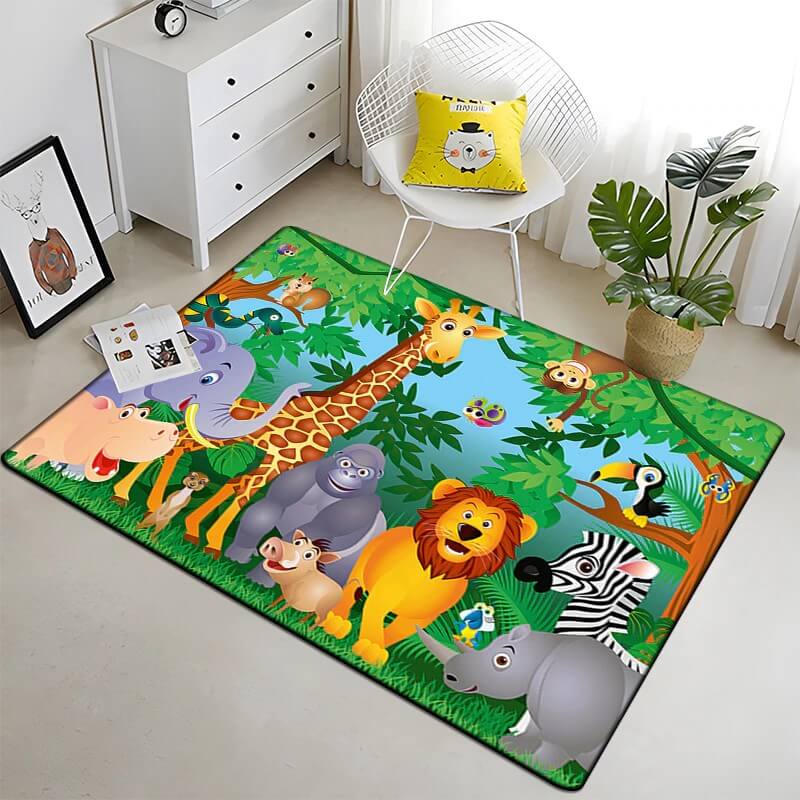 Tapis pour enfant jungle – Image 2