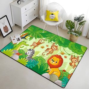 Tapis pour enfant jungle