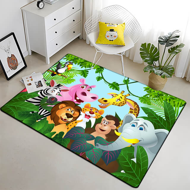 Tapis pour enfant jungle – Image 3