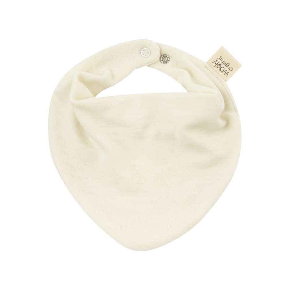 WOOLY ORGANIC – Merino Wool Bib – Ecru