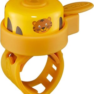 AFFENZAHN – Micro Sonnette de Vélo Jaune