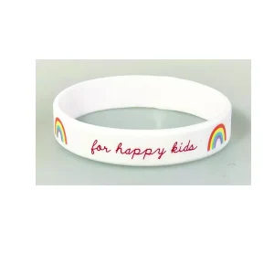 BRACELET SILICONE ARCENCIEL/ SILICONE BRACELET RAINBOW