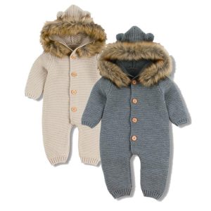 Authentic Winter Baby Romper