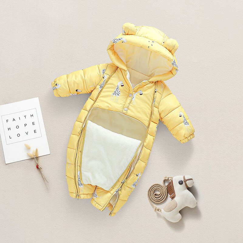Baby Hooded Snowsuit – Image 5