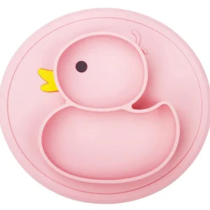 Baby Silicone Duck Plate