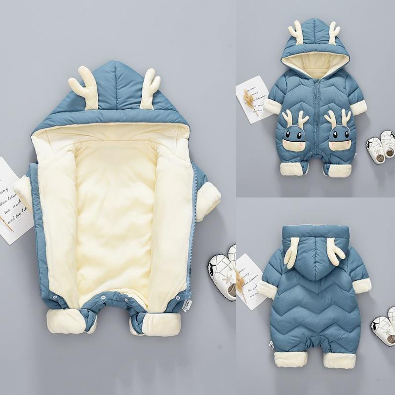 Baby Thick Winter Jumpsuit – Image 5