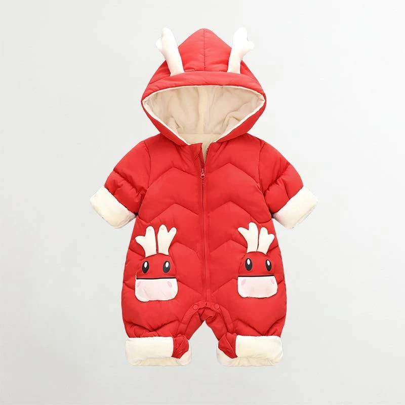 Baby Thick Winter Jumpsuit – Image 4