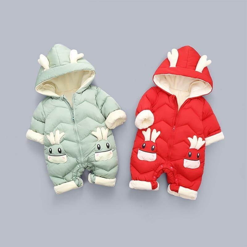 Baby Thick Winter Jumpsuit – Image 6