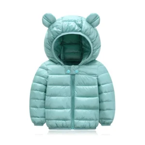 Baby Winter Ears Hoodie Coat