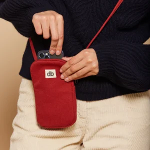 HINDBAG – Pochette téléphone Bill – Terracotta
