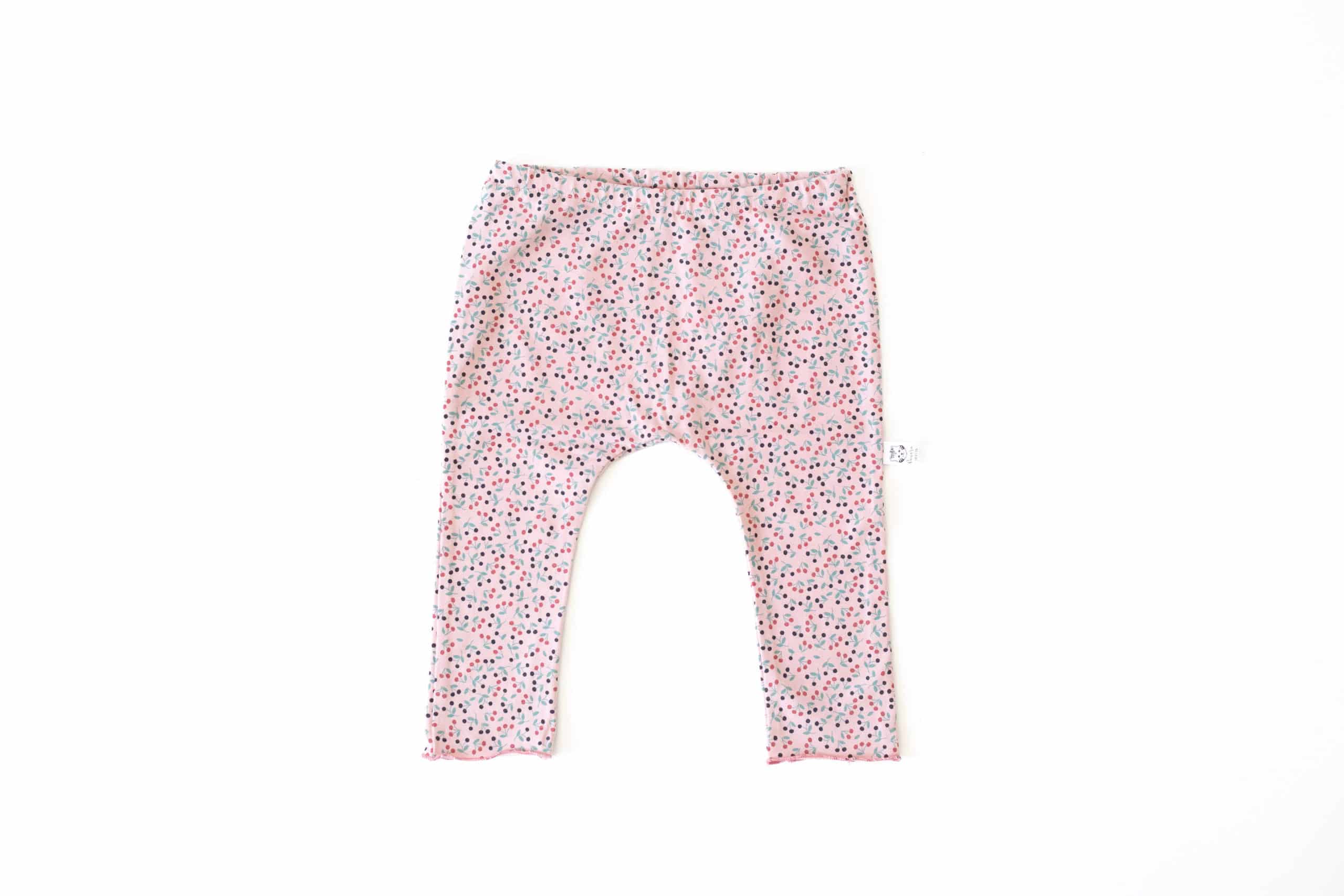 Legging bébé / enfant cerise