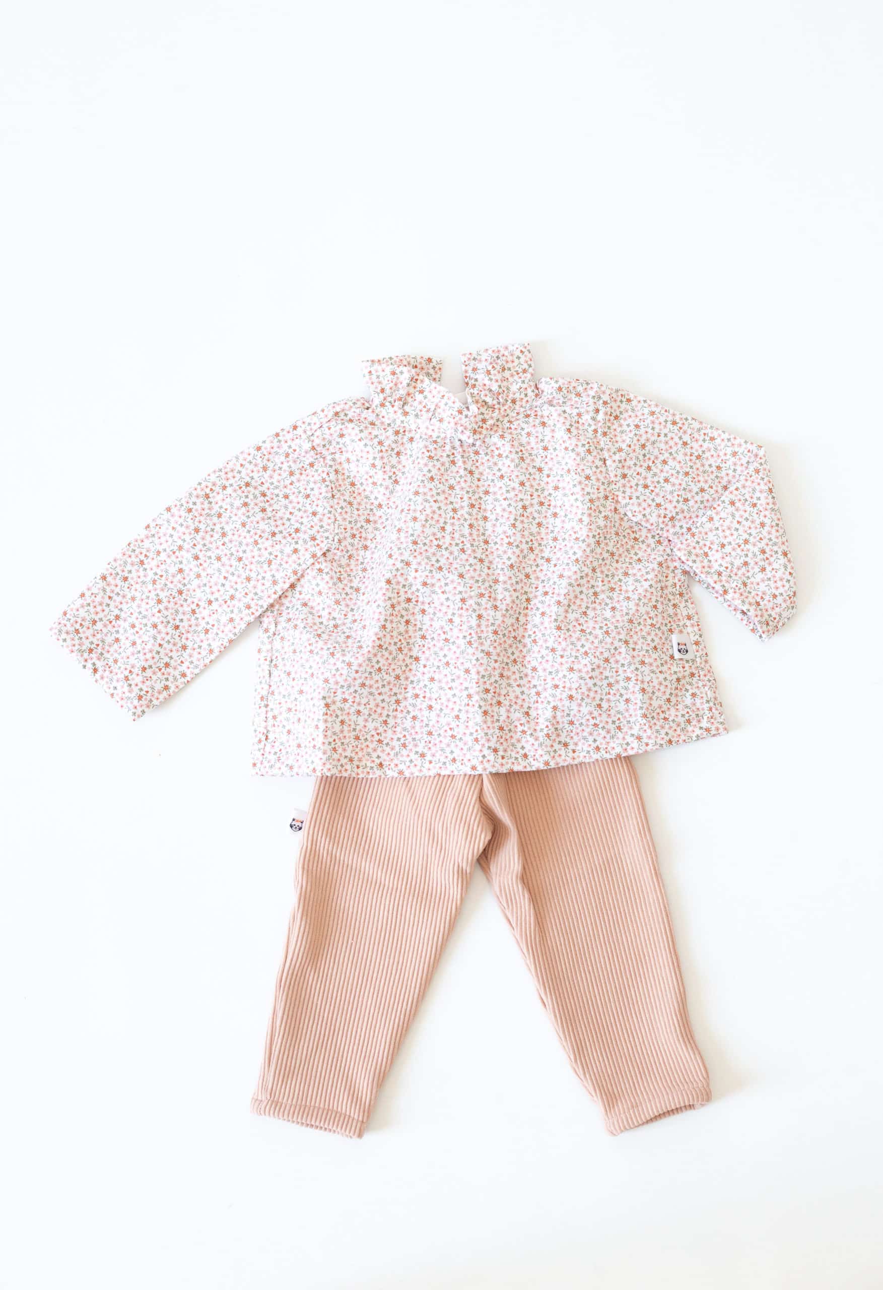 Legging bébé doux rose – Image 3