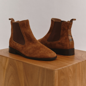 REQINS – Bottines Zellie – Café