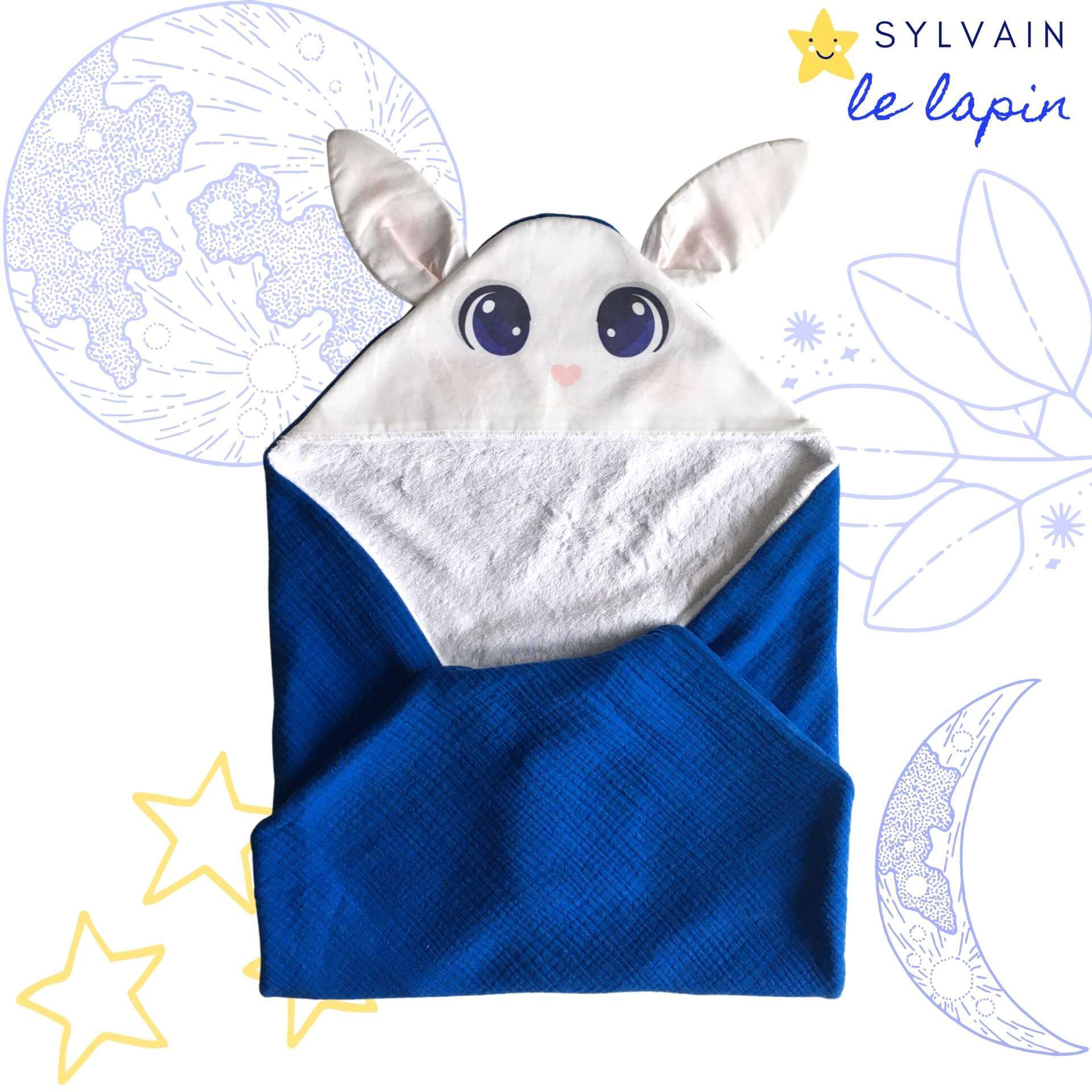 Cape de bain - Lapin - Sylvain