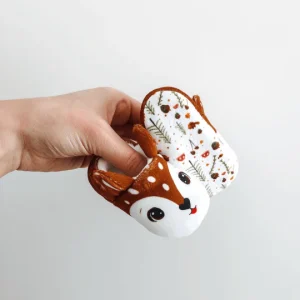 Chaussons bébé - Biche