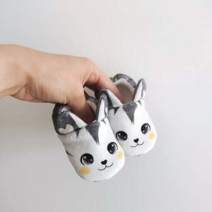 Chaussons bébé - Chat