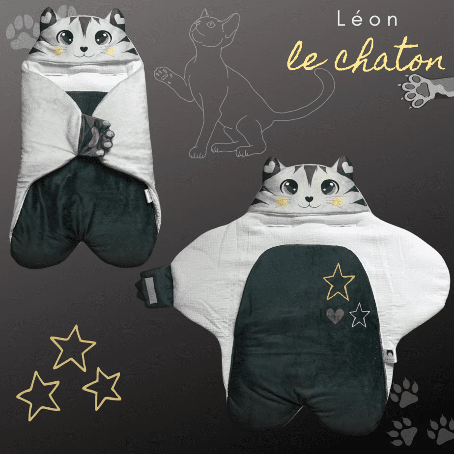 Nid d'ange - Chaton - Léon