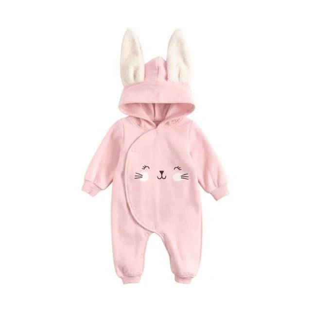 Cute Cartoon Autumn Romper Hoodies – Image 2