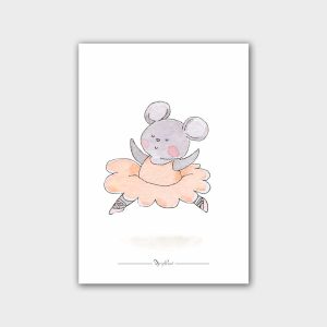 Affiche chambre d&rsquo;enfant Danse