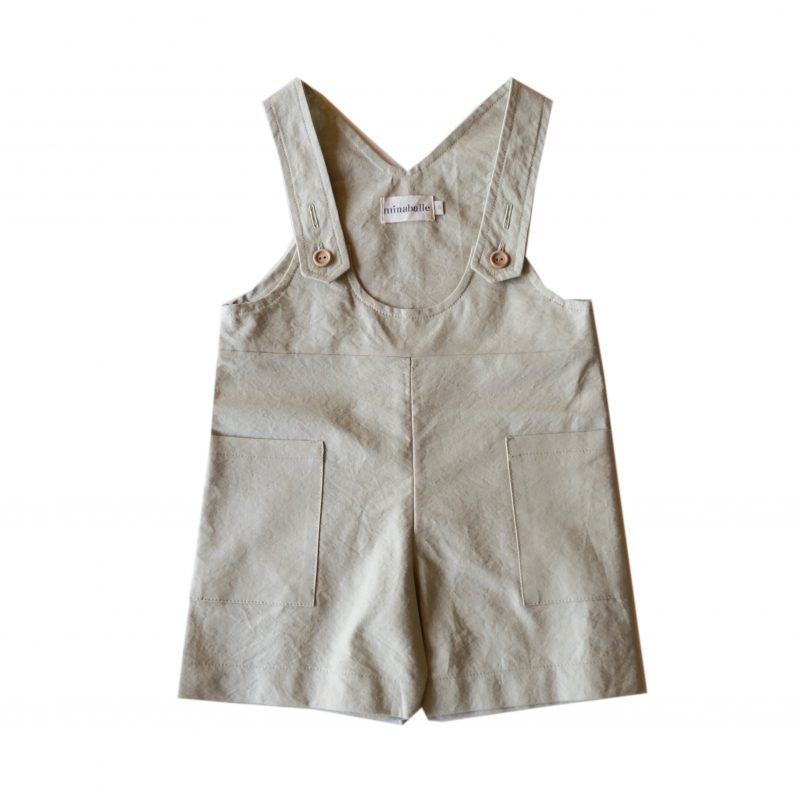 salopette EMILE kaki clair – Image 2