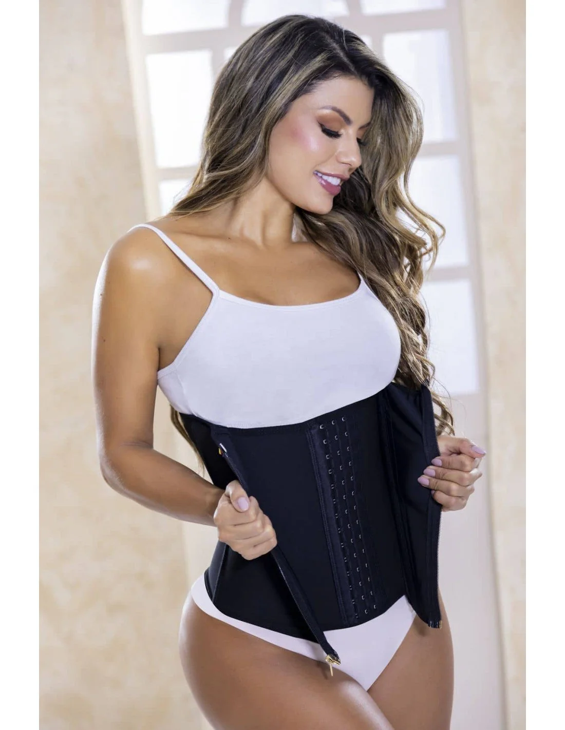 Gaine Ceinture Post-Op Hourglass Latex Marque Pitbull – Image 4