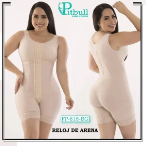 Gaine Combinaison Sablier Avec Soutien-Gorge Marque Pitbull