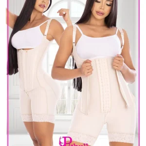 Gaine Colombienne Double Fermeture Post-Chirurgie Post-Partum Usage Quotidien