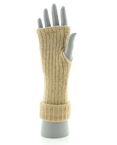 PERRIN – Mitaines en Laine – Beige – Image 2