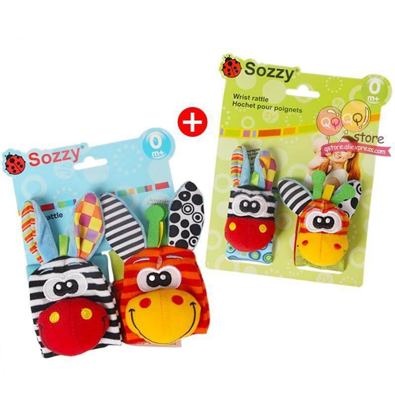 Foot Wrist Rattle Set 4 Pieces – Image 3