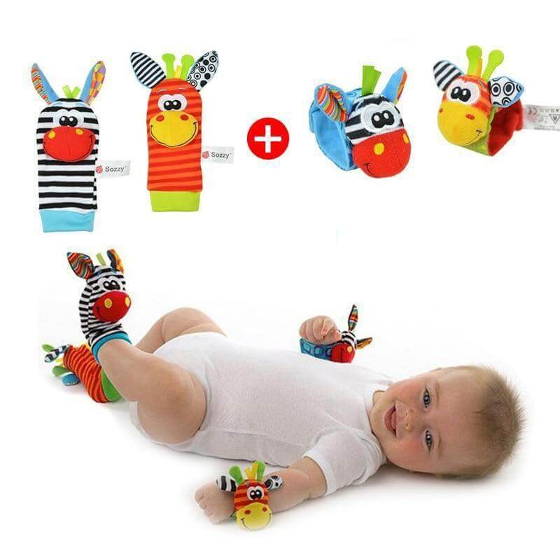 Foot Wrist Rattle Set 4 Pieces – Image 2