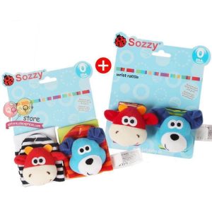 Foot Wrist Rattle Set 4 Pieces