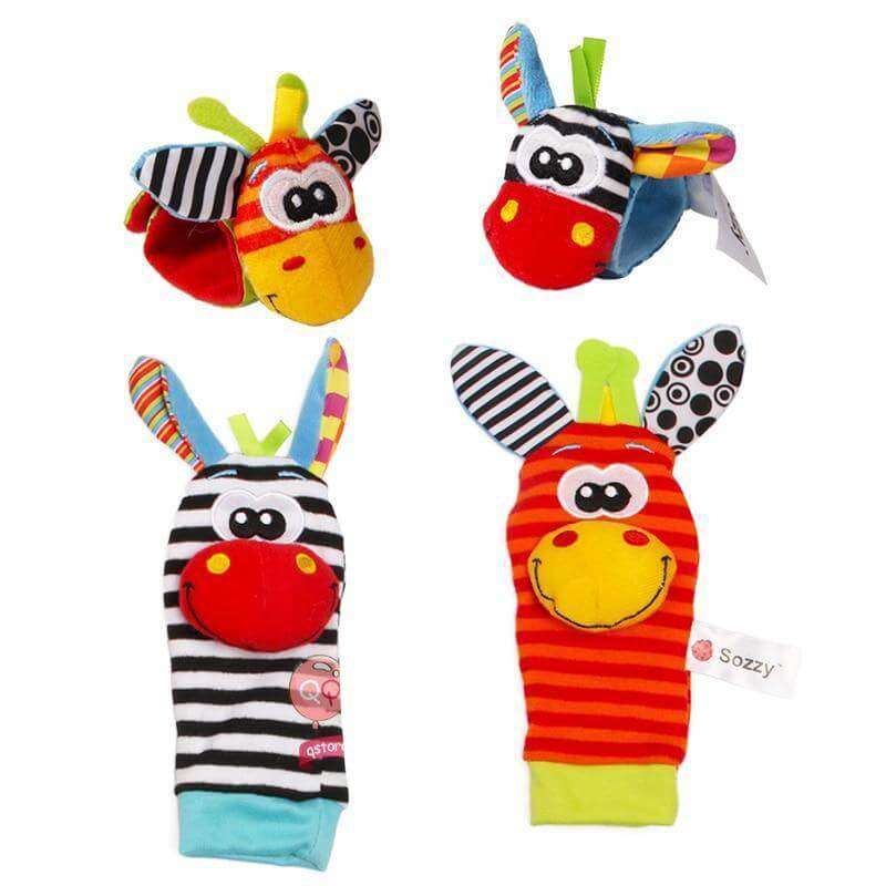 Foot Wrist Rattle Set 4 Pieces – Image 4