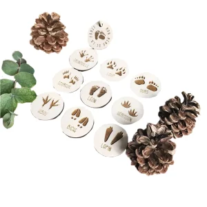 Jeu mémo empreintes d'animaux de la forêt