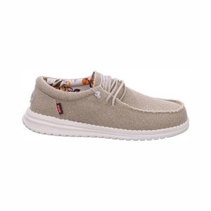 Fusion – Chaussures en toile de jute jack naturel