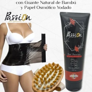 Kit Gel Raffermissant + Gants De Massage En Bambou + Rouleau De 100 M De Papier Osmotique Iodé