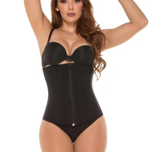 Gaine En Latex Avec Fermeture Éclair Avant Maria E Post-Chirurgie Et Post-Accouchement