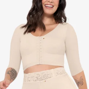 Soutien-Gorge Post-Chirurgical Maria E Avec Manches Et Contrôle Moyen