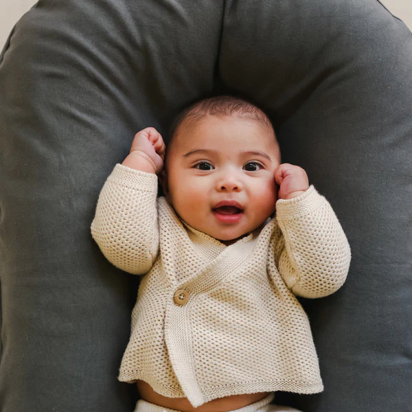 Housse de Coussin pour Bébé en Coton Biologique - Sparrow – Image 3