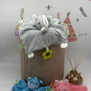 Doudou Lio avec anneau de dentition